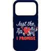 Death & Friends (Casual) Custodia per iPhone 17 Pro Just The Tip I Promise Tattoo Lovers Care