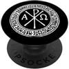 Signs and Symbols Labarum antico simbolo cristiano Rho Chi PopSockets PopGrip Adesivo