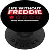 YO MINUS La vita senza Freddie noioso non consiglierebbe una recensione divertente PopSockets PopGrip Adesivo