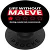 YO MINUS La vita senza Maeve noioso non consiglierebbe una recensione divertente PopSockets PopGrip Adesivo