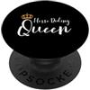 Horsey Show Jumping Dressage Equitazione Regina Cavaliere Rider Jockey PopSockets PopGrip Adesivo