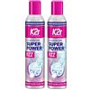 K2R Super Power Fizz - Spray aerosol (300 ml), smacchiatore per avambraccio, per rimuovere le macchie