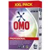 Omo Professional Detersivo colorato in polvere, confezione grande, 7 kg, colori vivaci, non sbiadisce, elevata capacità di smacchiatura, 140 lavaggi