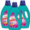Der General 3x detersivo liquido General Color 5in1 per Lavatrice 28 Lavaggi - 3 Flaconi da 1,26L ciascuno