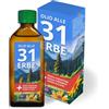 Susy Shop Olio Alle 31 Erbe Senza Parabeni Per Raffreddore Mal Di Testa E Altro (2 Flaconi da 100 Ml)