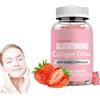 Caduola Caramelle Gommose Glutatione Collagene Glow, Caramelle Gommose Glutatione Collagene Glow per Macchie Scure, 60 Pezzi/Flacone Caramelle Gommose Glutatione Coreane per Donne, Caramelle Gommose
