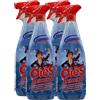 FEI FAN Detergente Spray Sanissenza, Il Miglior Formulato Che Profuma, Igienizza e Spolvera Ambienti e Superfici. Rimuove Germi e Batteri. Disponibile In Varie Profumazioni 750ml (4 Spray, SAPPHIRE Luxury)
