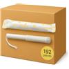 IYNI Tamponi con applicatori, 192 unità, tamponi igienici biologici con applicatore, protezione femminile morbida e biodegradabile
