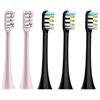 SQING Testine for spazzolino Elettrico Sonico for X3 X5 X3U X1 V1 V2 SOOCARE Testa ugelli di Ricambio in setola con Cappuccio Antipolvere(2 Pink 3 Black)