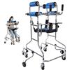 TOYOCC Deambulatore Per Anziani Con Altezza Regolabile 150-180 Cm, Deambulatore Medico Per Disabili, Emiplegia, Riabilitazione E Standing, Portatile Per Adulti