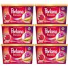 Perlana Renew Colorati Detersivo in Capsule per Lavatrice Formula All in 1 Caps Ravviva i Colori Neutralizza i Cattivi Odori - 6 Confezioni da 18 Capsule