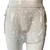 Haian Mutandine in plastica per incontinenza urinaria per adulti (stile classico e stile molto profondo) (layette blu, taglia personalizzata)