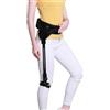 DaoGeSir Ausili Per La Camminata Con Potenza Corporea Deambulatore Per Ictus Emiplegia Arti Inferiori Attrezzature Per L'allenamento Riabilitativo Assistito(Right leg,M)