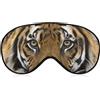 Oudrspo Divertente maschera per dormire per donna uomo, motivo tigre morbida benda maschera per gli occhi per dormire cinturino elastico regolabile oscurante copertura per dormire parasole per viaggi pisoli