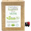 Naturalbiogreen Detergente Vetri Ecologico Senza Profumo Ipoallergenico 3 Litri