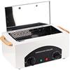 Ejoyous Sterilizzatore elettrico ad alta temperatura per nail art, 300 W Sterilizzatore temperatura regolabile 50-220 ℃ per Accessori Estetista Utensili