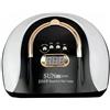 DISCORAMA LAMPADA UNGHIE UV LED 2 IN 1 FORNETTO UNGHIE NAIL LAMP 256W 57 LED SUN C4 PLUS