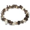 CrystalAge Smoky Quartz Gemstone Chip Bracelet by CrystalAge