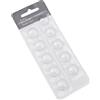 EWANTO miniFit 10 blister da 8 mm Vent Bass come cupole Oticon per auricolari oticon miniFit Ex (1 pezzo)