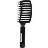 Aqxyxsw GUYTRM Spazzola for capelli Pettine for capelli Spazzola for capelli districante Setola e nylon Donne Pettine for massaggio bagnato Ricci Parrucchiere Strumenti for lo styling lingli(D)