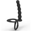 QiKKago 𝙎𝙚̣𝙭 𝙏σ𝙮𝙨 Playset Di Perline In Silicone Nero, Regalo Per Uomo Donna
