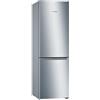 Bosch Réfrigérateur combiné pose-libre BOSCH - KGN33NLEB - SER2 - inox look -Volume utile total: 282 l - 176x60cm - No Frost - Inox