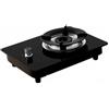 YINMAN Fornello A Gas A 1 Fuoco, Bruciatore Interamente In Rame In Vetro Temperato Da 4,2 KW, Fornello Convertibile GN/GPL, Potenza Di Fuoco Regolabile Con Protezione Antincendio, For Cucina Domestica(LPG)