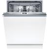 Bosch SMH4HVX14E, Serie 4, Lavastoviglie 60 cm, Incassabile
