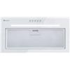 GLOBALO cappa da incasso, cappa da cucina per mobile base, cappa da incasso, cappa da cucina per mobile base serie acciaio verniciato, Latapio 60.1 White