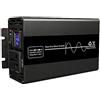 MERHOVO Inverter a onda sinusoidale pura da 8000 W 110-220 12v / 24v 5000W Convertitore portatile for banca di alimentazione Inverter solare Convertitore for auto solare Migliora la dissipazione del calore(50