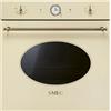 Smeg SFP68C1TPO Forno Elettrico Termoventilato, 60cm, Estetica Coloniale, 65 Litri, Pirolitico, Soft Close, Colore Panna, Classe Energetica A