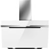 ELICA Cappa da parete MAJESTIC WH/A/90 - PRF0124236A, bianco/acciaio inossidabile
