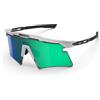 SCICON Aeroshade Titanium 2.0 (Bianco Opaco/Verde Specchiato)