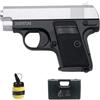 ECOMMUR Galaxy G9 Bicolor (Molla) | Pistola Airsoft Calibro 6mm + valigetta + munizioni sfere in PVC (Potenza: 0,37 joule)