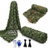 Generico Privacy Balcone Rete Recinzione Ringhiera, 210D Oxford Rete Mimetica Militare Ritagliabile 3x3m 2x4m 4x6m, Ombreggiante Giardino Telo Ombreggiante, Caccia Softair Decorazione(2X4.0m)