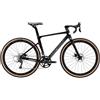 KABON Bici da Strada ghiaiata, T800 Telaio in Fibra di Carbonio 700C Bici da Strada 18 velocità Manubrio in Carbonio Integrato, Freni a Disco Bicicletta da Corsa per Uomo Donna