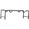 Generic Porta Manubri, Porta Manubri Compatto, Organizer per Riporre Pesi Multifunzionale per Adulti, Porta Manubri, Poggiapiedi 33x11x12 cm