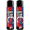 Magazzini GM Tromba Team, Tromba da Stadio con i Colori della Squadra del Cuore, Avvisatore Acustico per Eventi Sportivi e Nautica, 300ml