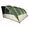 vidaXL Tenda da Campeggio a Tunnel per 3 Persone Blu Impermeabile, Tenda, Tenda da Esterno, Tenda Impermeabile, Tenda da Giardino, Tenda Leggera