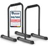 DH FitLife Dip Parallele Bars | Barre Parallele & Dip-Station Regolabile 80-90 cm | Parallettes per Calisthenics & Allenamento di Forza | Stabile & Sicura | Attrezzatura Fitness per Interni & Esterni
