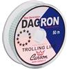 Pescasubito.com Dacron 50Mt 20Lbs per Assist Vertical Jigging Treccia Trecciato per Metal Jig