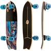 FLOW Surf Skates Cruiser - Tavola in acero nordamericano a 7 strati, 73,7 x 25,4 cm, completamente assemblato, supporta fino a 124,7 kg per intaglio simile al surf