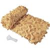 Generico Rete Mimetica Impermeabile, Rete Mimetica Protezione Solare 210D, Parasole for Esterni, Mimetica for Veicoli, Sfondo for Feste Militari, Campeggio, Paintball, Fotografia(Sand,4.5m x 5m)