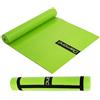 Diamond [Tappetino Yoga in PVC Antiscivolo 173x60 cm Spessore 4 mm Con Tracolla] Materassino, Stuoia, Yoga Mat per Pilates, Stretching, ginnastica, Home Gym, arrotolabile, Verde/Arancio (ARANCIO)