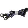 Le'aokuu Cinghie Rimovibili per Gamba Borsa per Coscia Marsupio in Ottone Tono Hardware S1001（Marrone per cinturino in vita e cinturino per le gambe）