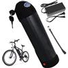 JHKJ Batteria per ebike a Forma di bollitore da 36 V 10,4 Ah 13 Ah 15 Ah 17 Ah Batterie al Litio per Bicicletta elettrica da 48 V 10,4 Ah 13 Ah 15 Ah Batteria a Bottiglia,48v,15Ah