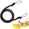 Generisch Corda da traino galleggiante, guinzaglio robusto con moschettone, sport e accessori per esterni per fiume, escursione, casa, mare, picnic, campeggio, lago