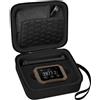PAIYULE Custodia da trasporto per cronografo Garmin Xero C1 Pro, cronografo da viaggio di precisione balistica, con tasca in rete, caricatore portatile (solo borsa) (nero)