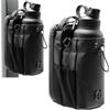 Magnetic Bag Company - Portabottiglie per uomo e donna | Borsa sportiva per viaggi, lavoro e sport | Tenere gli oggetti fuori dal pavimento sporco con fissaggio magnetico, nero, 9.7 x 4.4 x 5.8, Borsa