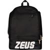 Etoile Zaino Jazz per Zeus Sport Fondo Rigido Vano Portascarpe Scarpiera Relax Allenamento Fitness Palestra Borsone Zaini Zainetti Tasca Frontale Laterale Design (Nero, H 48 x L 33 x P 21 cm)